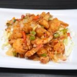 Wok Of Fame - SF12. Salt & Pepper Scallops & Shrimp (8pcs each)