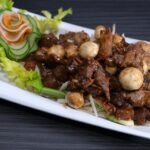 Wok Of Fame - B2. Beef & Mushroom in Ginger & Scallion Sauce